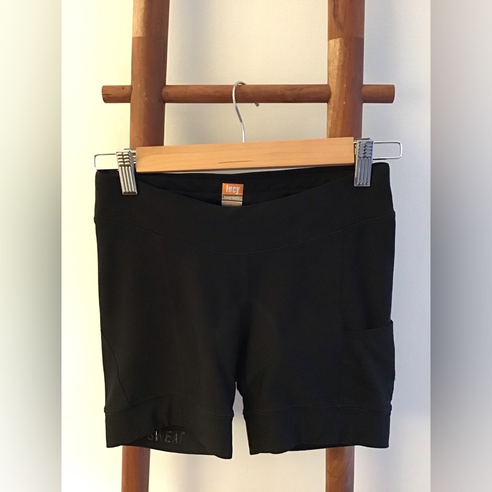 Lucy Women's Classic Black Bike Shorts